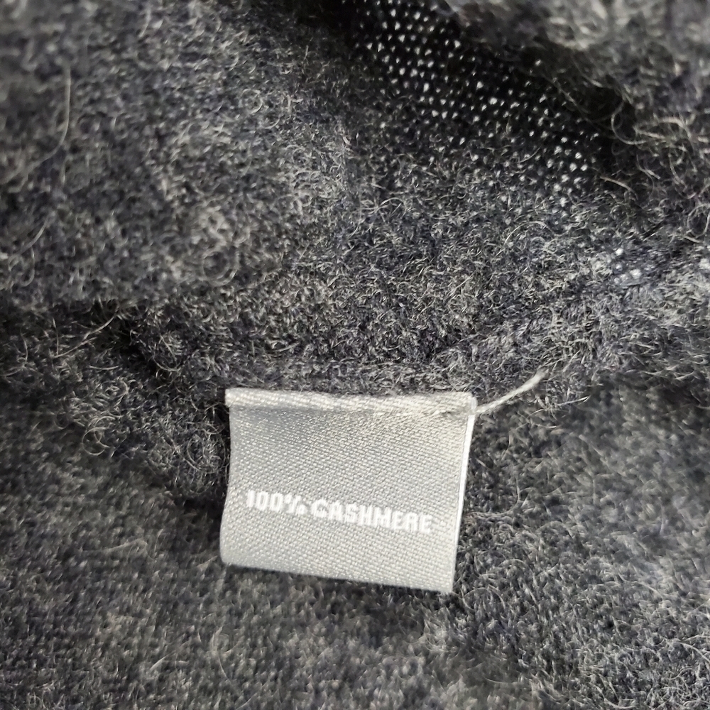 Neiman Marcus Cashmere Gray Beaded Cashmere Sweater Dress S - Picture 13 of 15